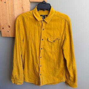 Mustard Button-Up Shirt